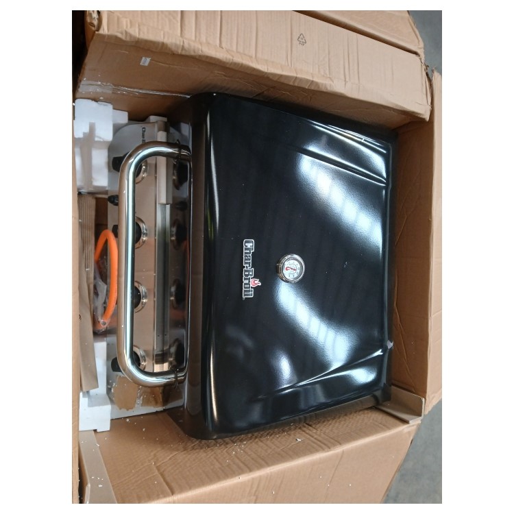 Refurbished Char-Broil Convective 410B 4 Burner Gas BBQ Grill Black