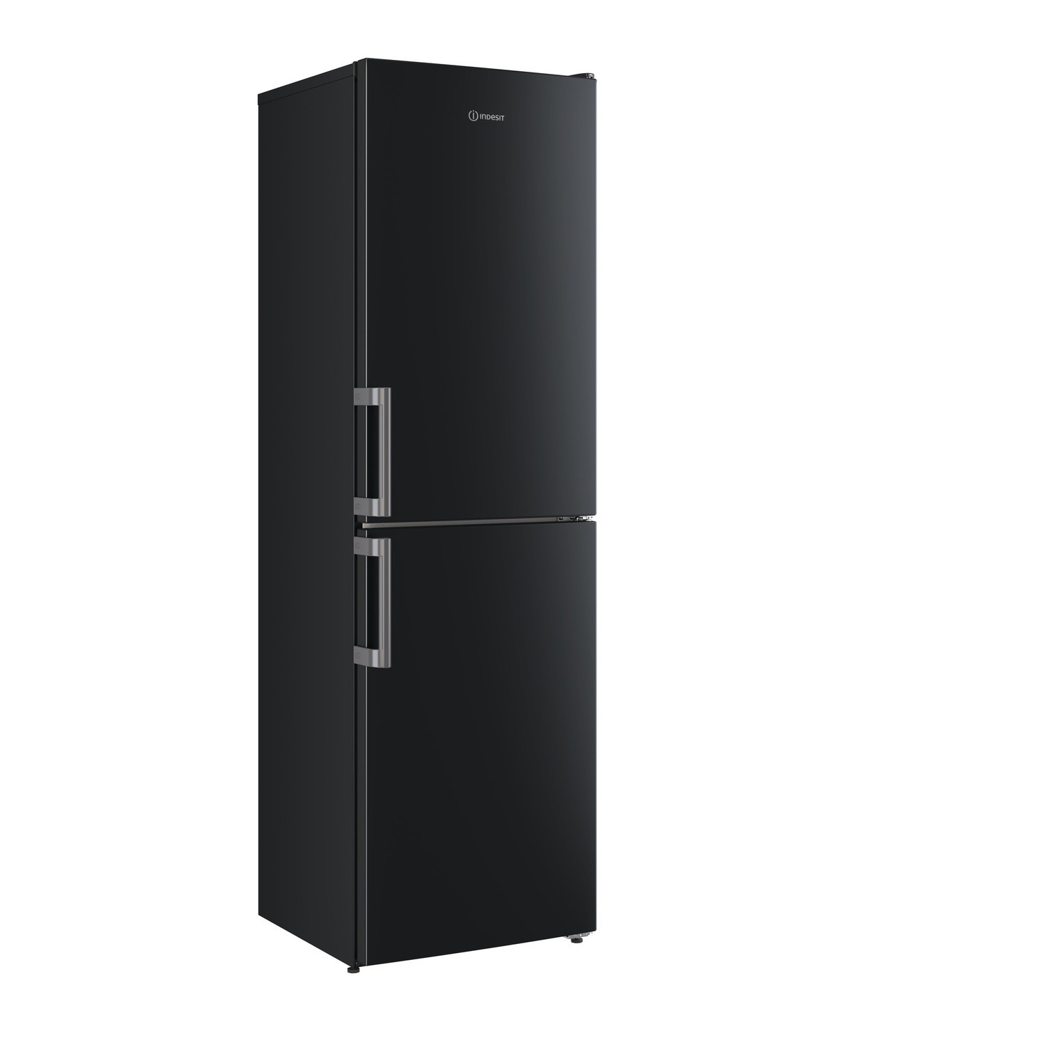 Indesit 287 Litre 50/50 Freestanding Fridge Freezer - Black Indesit 287 Litre 50/50 Freestanding Fridge Freezer - Black
