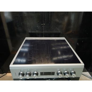 Refurbished Beko KDC653S 60cm Double Oven Electric Cooker Silver