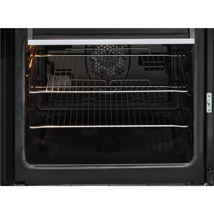 Refurbished Beko KDC653S 60cm Double Oven Electric Cooker Silver