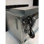 GRADE A3 - electriQ Built-In 900W Microwave - Black