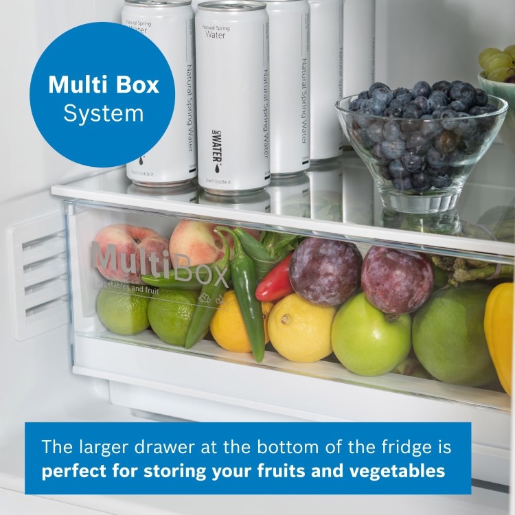 Bosch Series 2 297 Litre 50/50 Freestanding Fridge Freezer - White