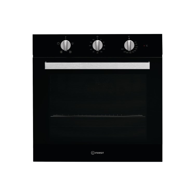 Indesit IFW6330BL Aria Electric Fan Assisted Single Oven - Black