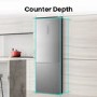 Refurbished Hisense RB645N4BIE Freestanding 495 Litre 60/40 Frost Free Fridge Freezer