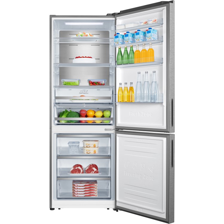 Refurbished Hisense RB645N4BIE Freestanding 495 Litre 60/40 Frost Free Fridge Freezer