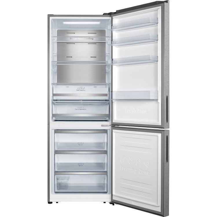 Refurbished Hisense RB645N4BIE Freestanding 495 Litre 60/40 Frost Free Fridge Freezer