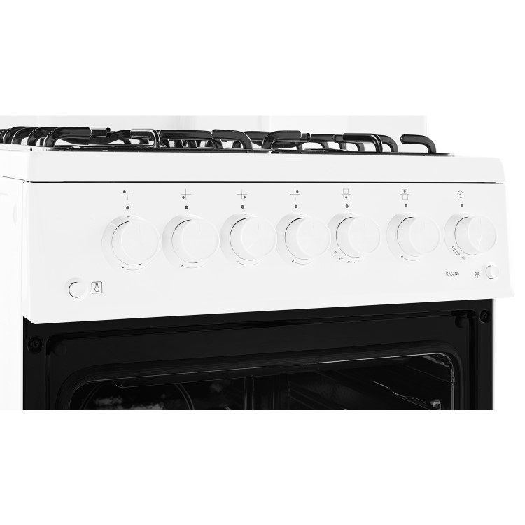 Refurbished Beko KA52NEW 50cm Gas Cooker With Eye Level Grill White