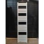 GRADE A3 - Riace White Vertical Flat Towel Radiator 1800x450mm Single Panel 2471 BTU