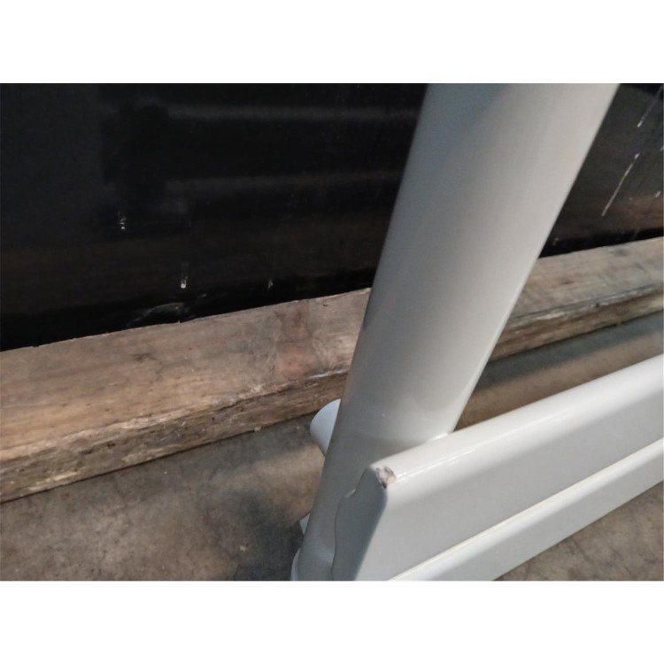 GRADE A3 - Riace White Vertical Flat Towel Radiator 1800x450mm Single Panel 2471 BTU