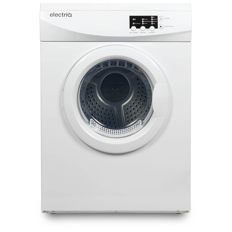 Refurbished electriQ EIQFSTD7 Freestanding 7KG Vented Tumble Dryer White