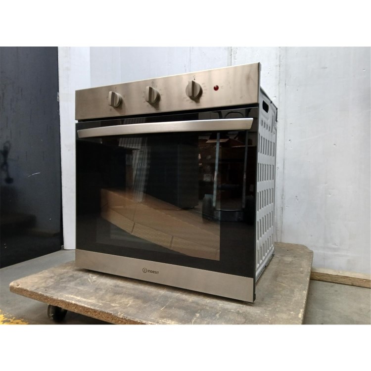 GRADE A2 - Indesit Aria IFW6330IX Electric Fan Assisted Single Oven - Stainless Steel