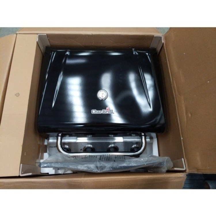 Refurbished Char-Broil Convective 410B - 4 Burner Gas BBQ Grill - Black