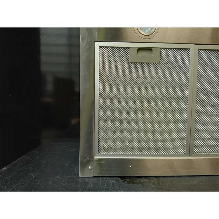 Refurbished electriQ eiQ90TOUCHSLIMHEA 90cm Slimline Touch Control Cooker Hood Stainless Steel