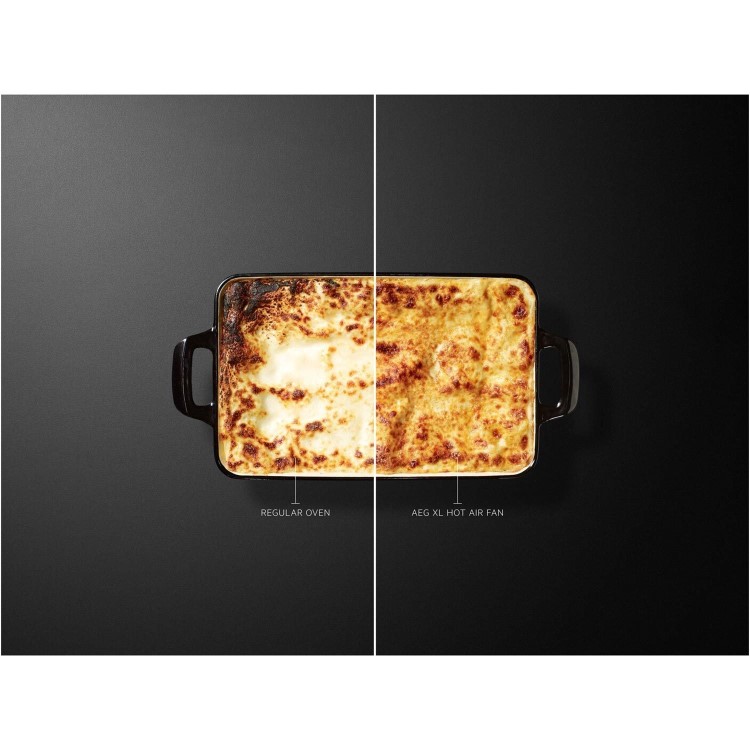 AEG 6000 Series SteamBake Pyrolytic Self-Cleaning Single Oven with Food Probe - Stainless Steel
