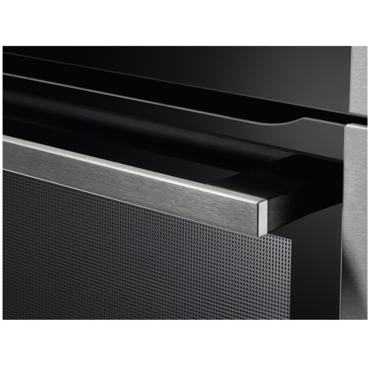 AEG 6000 Series SteamBake Pyrolytic Self-Cleaning Single Oven with Food Probe - Stainless Steel