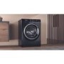 Refurished Hotpoint AntiStain NSWM846BSUK Freestanding 8KG 1400 Spin Washing Machine Black