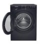 Refurished Hotpoint AntiStain NSWM846BSUK Freestanding 8KG 1400 Spin Washing Machine Black