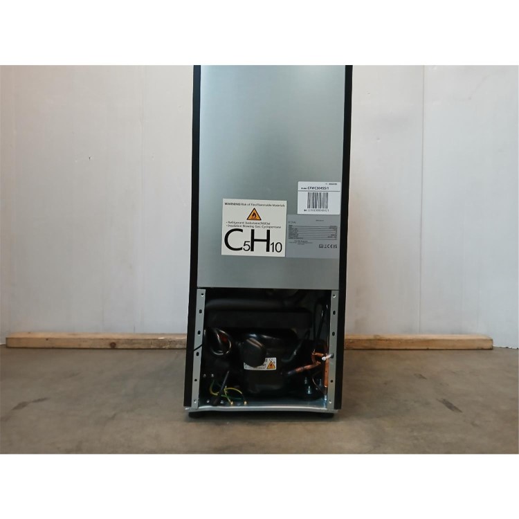 Refurbished CDA CFWC304SS Freestanding 19 Bottle Capacity Single Zone Under Counter Wine Cooler Stainless Steel