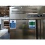 GRADE A3 - Hamoki GN1410BT Double Door Upright Freezer - 1375 Ltr, Ventilated Cooling
