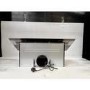 GRADE A3 - electriQ 90cm Super Silent Angled Cooker Hood - Black
