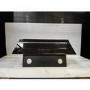 GRADE A3 - electriQ 90cm Super Silent Angled Cooker Hood - Black