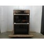 GRADE A2 - Hotpoint 60cm Dual Fuel Cooker - Stainless Steel
