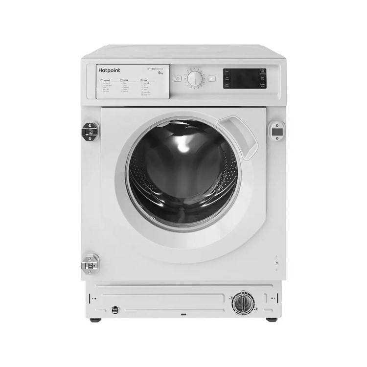 Refurbished Hotpoint Anti-stain 9kg 1400rpm Integrated Washing Machine - White