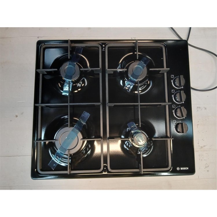 Refurbished Bosch Series 2 58cm 4 Burner Gas Hob - Black