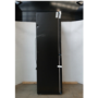 Refurbished Fridgemaster 256 Litre 50/50 Freestanding Fridge Freezer - Black