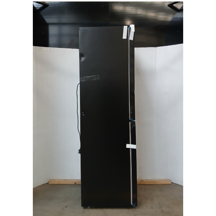 Refurbished Fridgemaster 256 Litre 50/50 Freestanding Fridge Freezer - Black