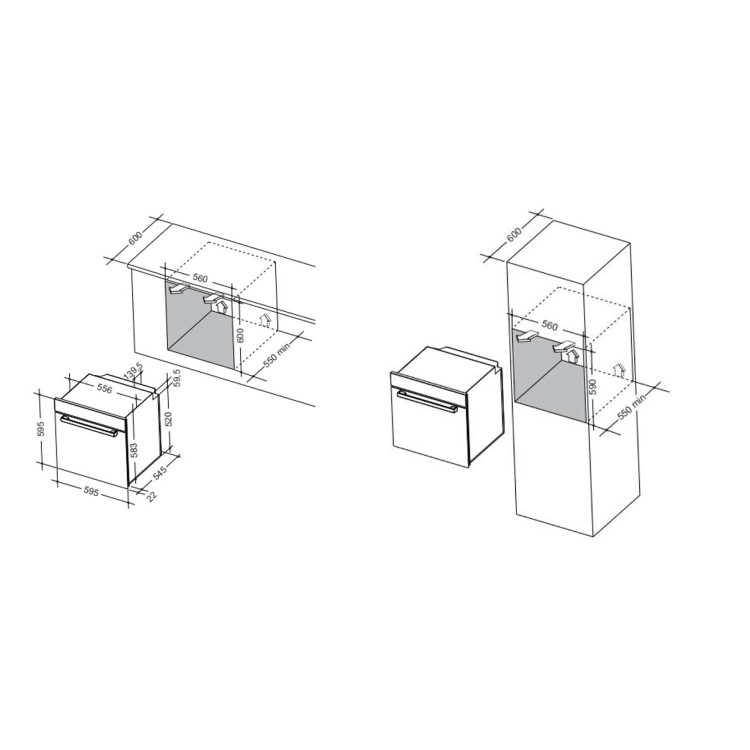 CDA SG121SS Gas Single Oven - Stainless Steel
