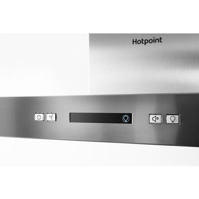 Hotpoint 60cm Slimline Chimney Cooker Hood - Stainless Steel