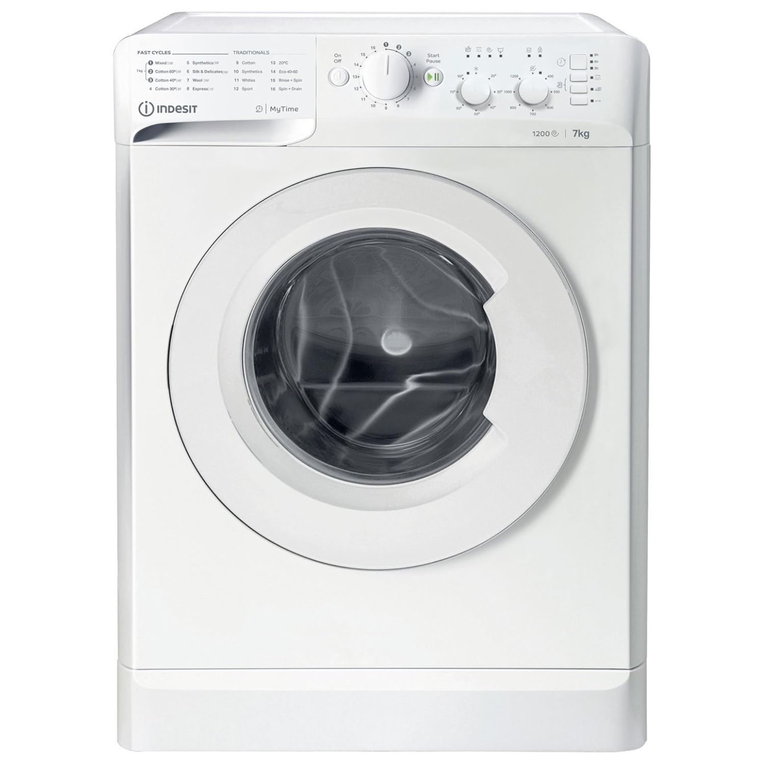 Washing Machine Freestanding 1200rpm Quick Wash MTWC 71252 W UK