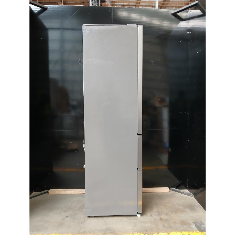 Refurbished electriQ 282 Litre Fridge Freezer - Total No Frost in Stainless Steel