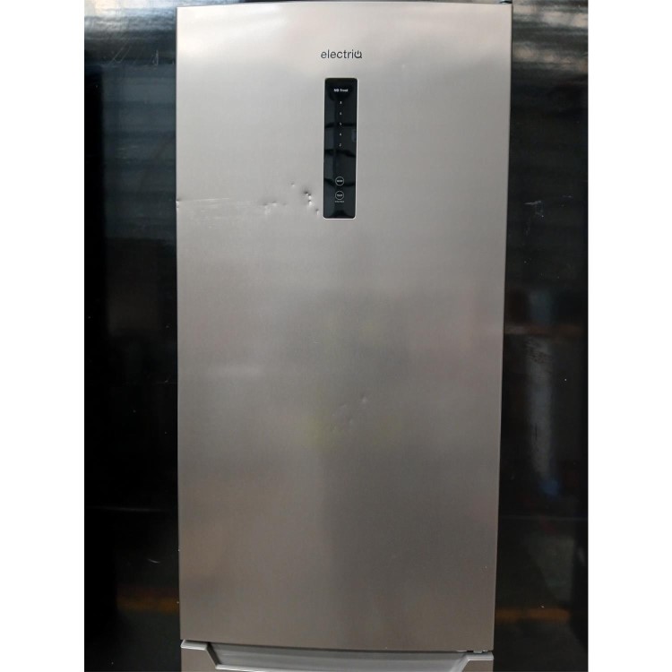 Refurbished electriQ 282 Litre Fridge Freezer - Total No Frost in Stainless Steel