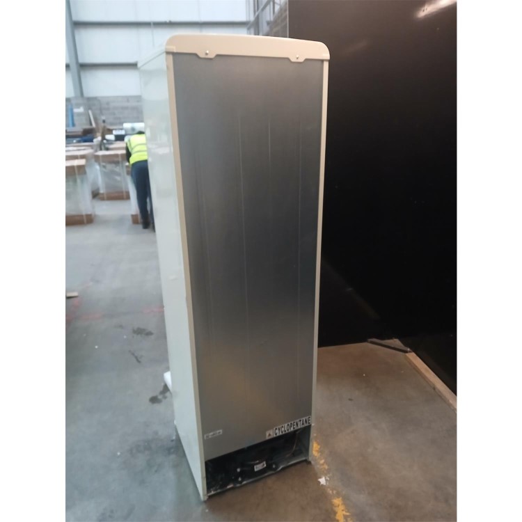 Refurbished electriQ 244 Litre 60/40 Retro Freestanding Fridge Freezer - Cream