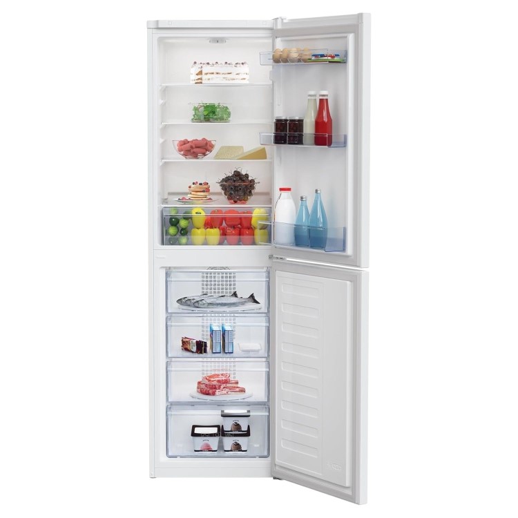 Refurbished Beko CFG4582W Freestanding 270 Litre 50/50 Fridge Freezer White