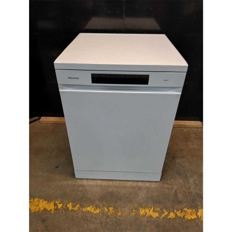 Refurbished Hisense Hygiene Freestanding Dishwasher - Smart Wi-Fi C-Rated White