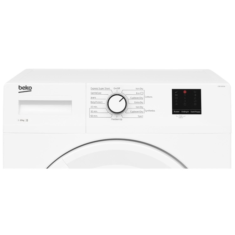 Refurbished Beko DTBC10001W Freestanding 10KG Condenser Tumble Dryer White