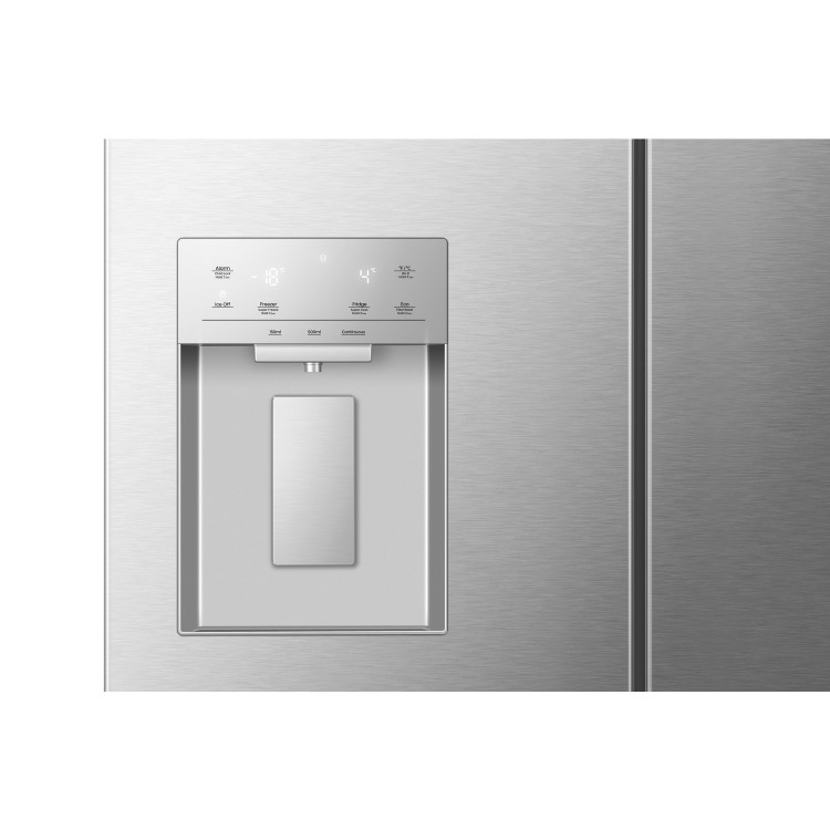 Refurbished Hisense PureFlat RF815N4SESE 634 Litre American Fridge Freezer with Water and Ice Dispenser