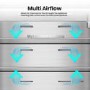 Refurbished Hisense PureFlat RF815N4SESE 634 Litre American Fridge Freezer with Water and Ice Dispenser
