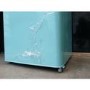 Refurbished Amica 244 Litre 60/40 Freestanding Fridge Freezer - Duck Egg Blue
