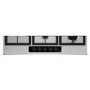 Refurbished 86cm Five Burner Gas Hob With Cast Iron Pan Stands - Stainless Steel
