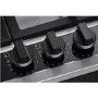 Refurbished 86cm Five Burner Gas Hob With Cast Iron Pan Stands - Stainless Steel