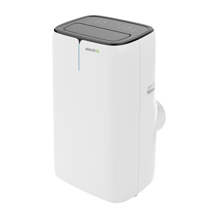 Refurbished EcoSilent 12000 BTU Smart Portable Air Conditioner with HEPA Air Purifier and Heat Pump