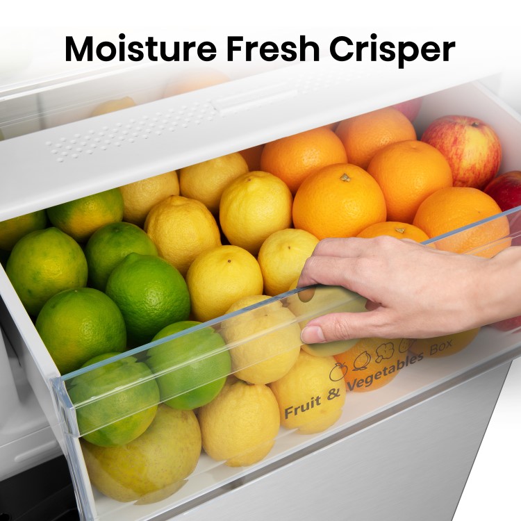 Hisense 336 Litre 60/40 Freestanding Fridge Freezer - White