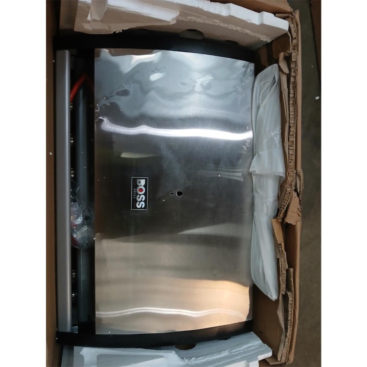 Refurbished Boss Grill Alabama Elite - 6 Burner Gas BBQ with Side Burner - Stainless Steel