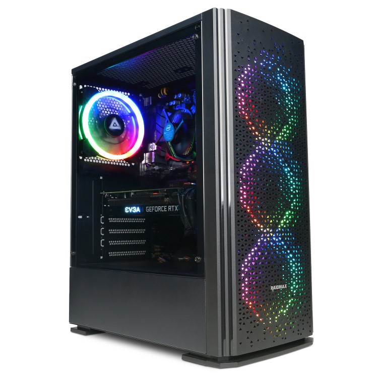 CyberPowerPC Blaze AMD Ryzen 5 4500 16GB RAM 500GB SSD RTX 3050 Windows 11 Gaming PC