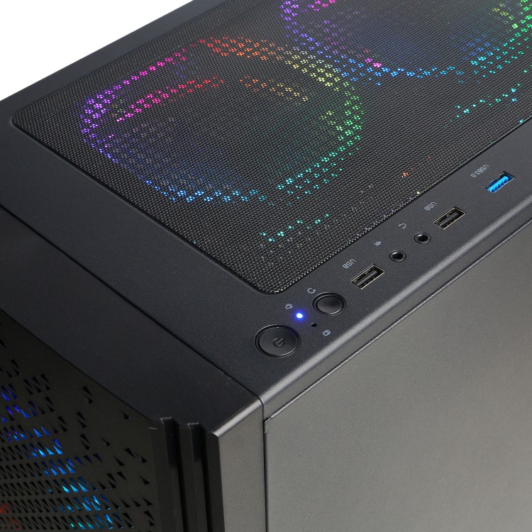CyberPowerPC Blaze AMD Ryzen 5 4500 16GB RAM 500GB SSD RTX 3050 Windows 11 Gaming PC