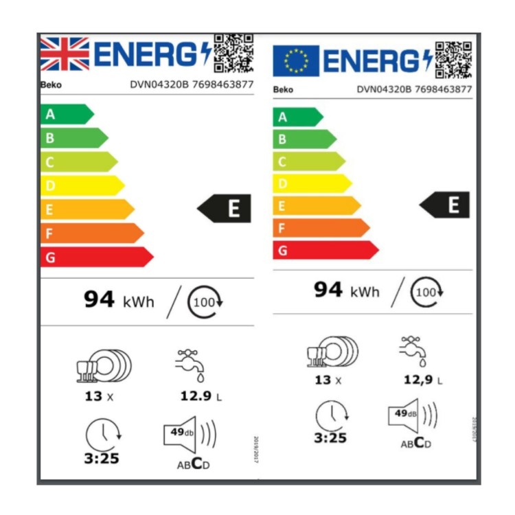 Beko Freestanding Dishwasher – Quick&Shine™ Black